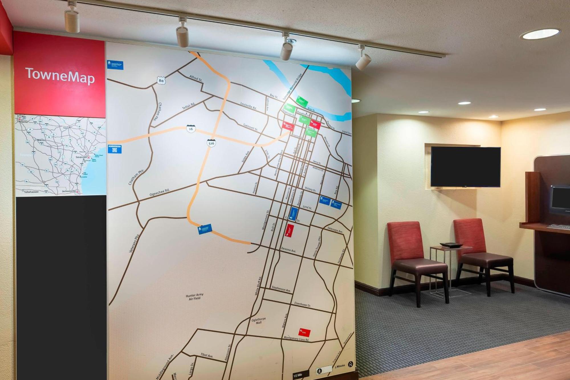 Towneplace Suites Savannah Midtown Buitenkant foto